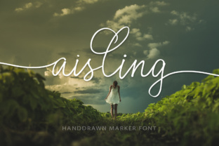 Aisling: A Whimsical Script Font for Creative Campaigns