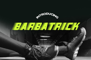 Barbatrick: A Dynamic Font for Edgy Web Designs