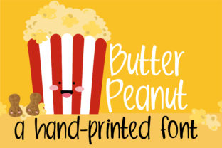 Butter Peanut: A Joyful Handwritten Font for Web Design