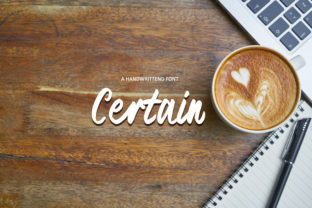 Certain: A Bold and Italic Handwritten Font for Makers