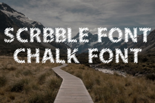 Discover Dusker Scribble: The Perfect Chalk Effect Font