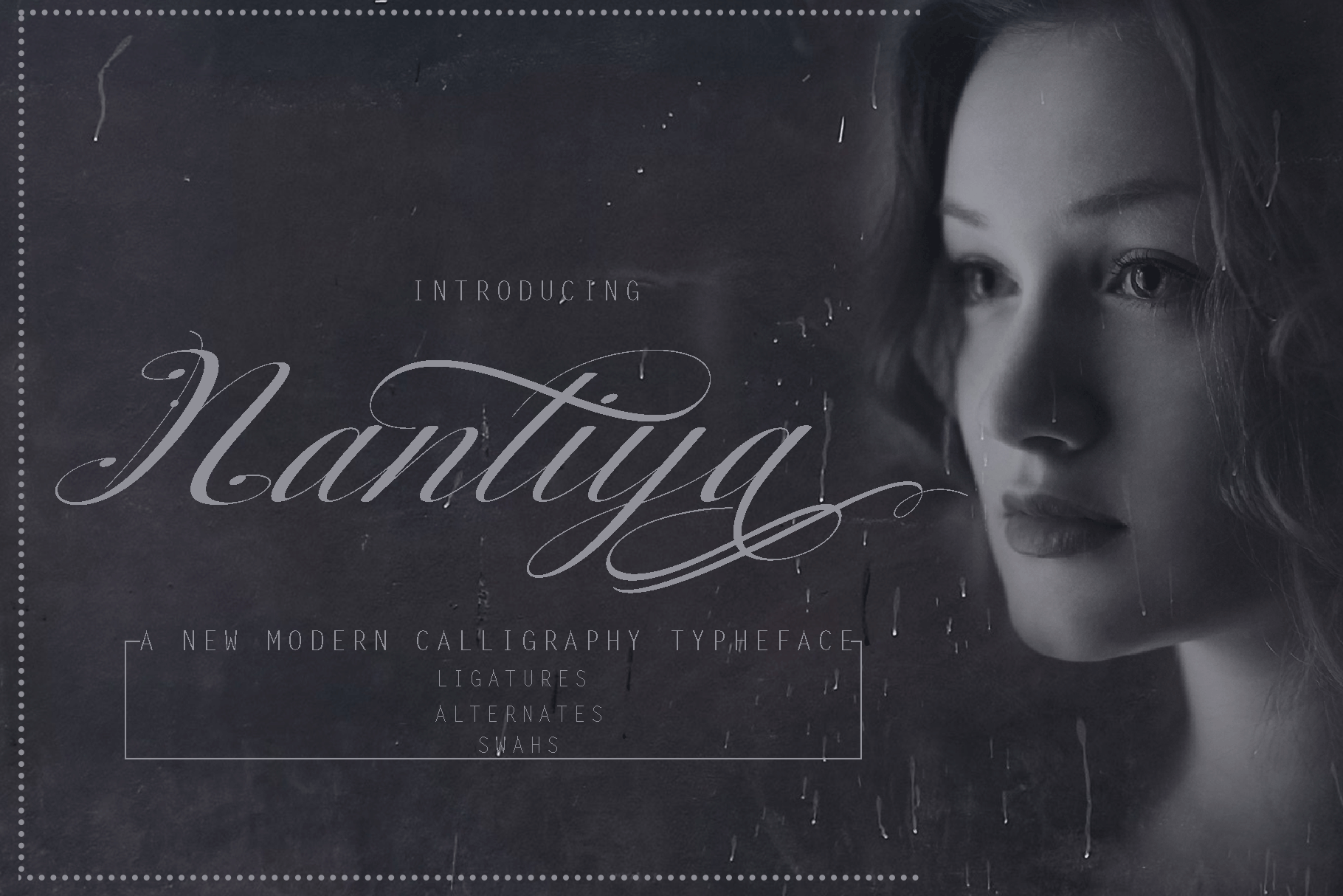 Discover Nantiya: A Delicate and Feminine Script Font