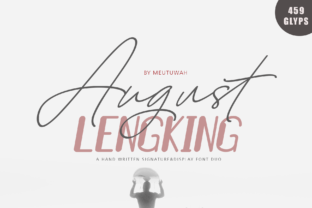 Discover the Elegance of August Lengking Duo Font