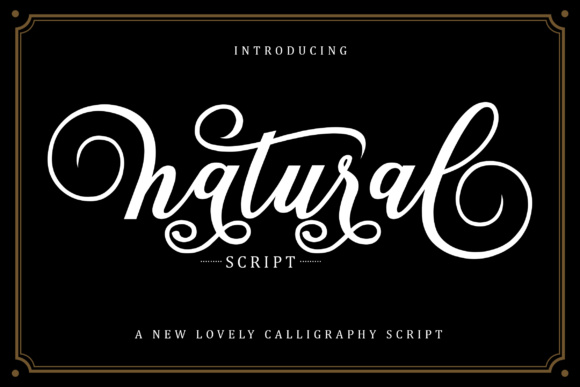 Discover the Elegance of Natural Script for Editorial Design