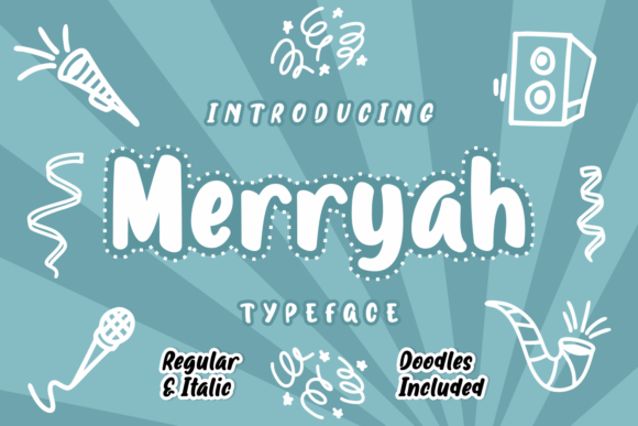 Discover the Playful Charm of Merryah Font
