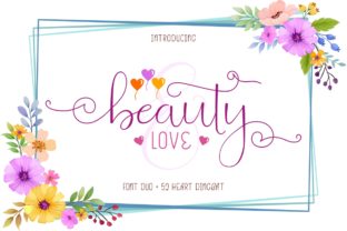 Enhance Your Brand with Beauty and Love Duo Font