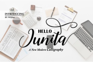 Enhance Your Brand with Hello Junita Font