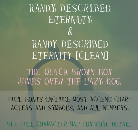 Enhance Your Brand with Randy Described Eternity Font