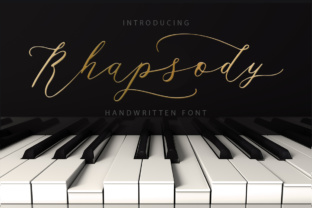 Enhance Your Brand with Rhapsody: A Delicate Script Font