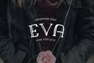 Eva: A Delicate and Fancy Stencil Font for Elegant Design
