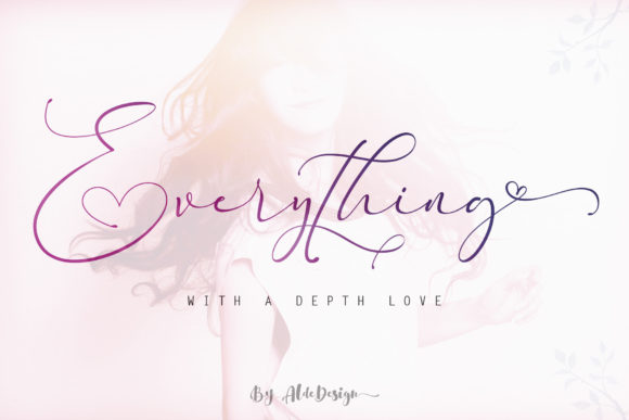 Everything: The Perfect Calligraphy Font for Your Brand