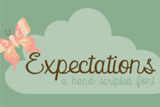 Expectations: A Handwritten Font for Elegant Publishing