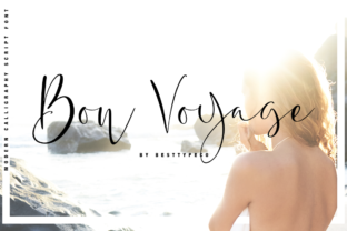 Explore the Elegance of Bon Voyage Font