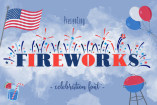 Fireworks: A Fun and Festive Font for Your Brand