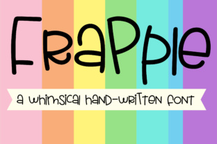 Frapple: A Whimsical Font for Creative Branding