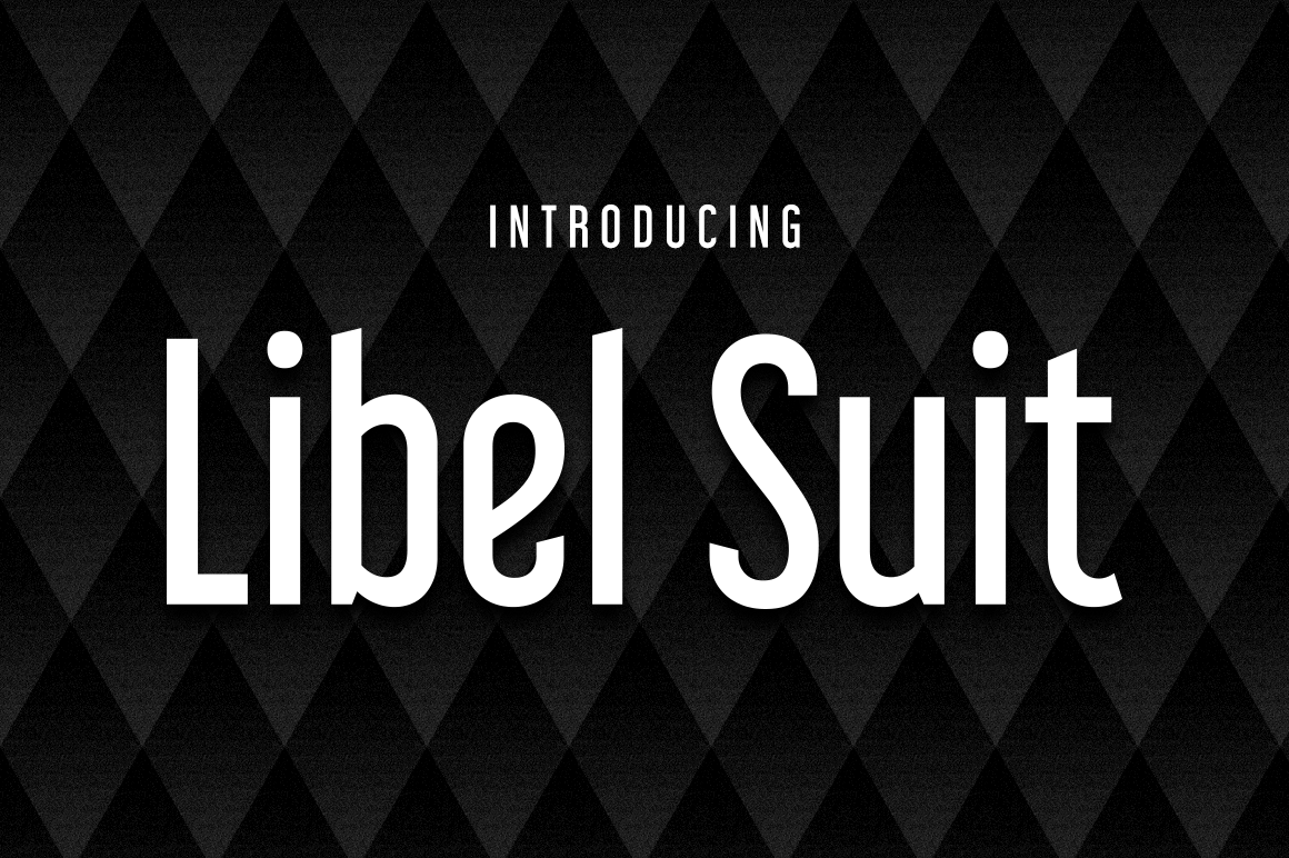 Libel Suit: A Clean Sans Serif for Professional Branding