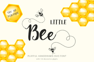 Little Bee Duo: A Versatile Script Handwritten Font