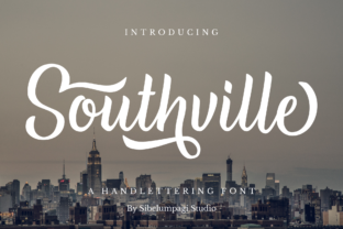 Southville: A Hand-Lettered Font for Elegant Publishing