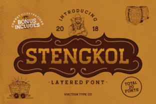 Stengkol: A Striking Slab Serif for Modern Web Design