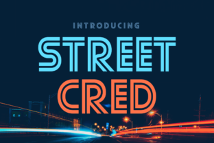 Street Cred: A Dual-Stripe Font for Modern and Retro Makers