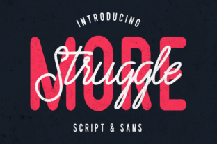 Struggle More Duo: A Versatile Font for Editorial Design