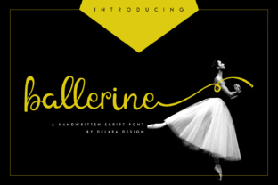 Stylish Ballerine: A Versatile Script Handwritten Font