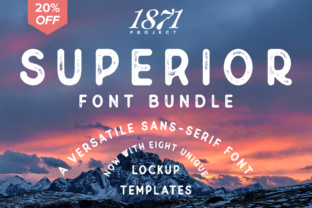 Superior: A Hand Crafted Sans Serif Font for Modern Web Design