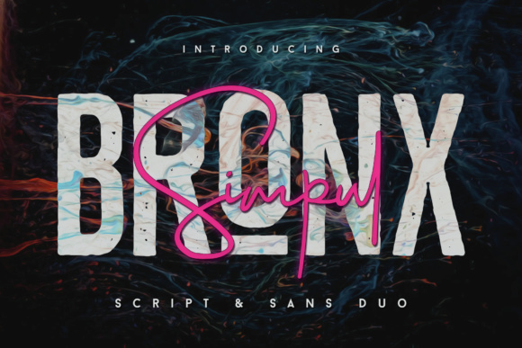 Transform Your Brand with Bronx Simpul Duo Font