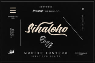Transform Your Brand with Sihaloho: A Versatile Font Duo