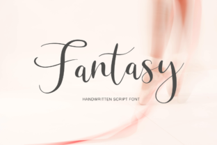 Unleash Elegance with Fantasy: A Handwritten Script Font